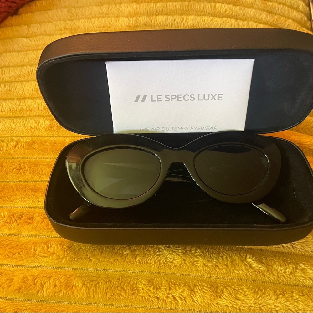 Le Specs Luxe Black Sunglasses
